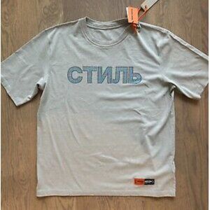 Heron Preston rhinestone-embellished T-shirt (СТИЛЬ) XL